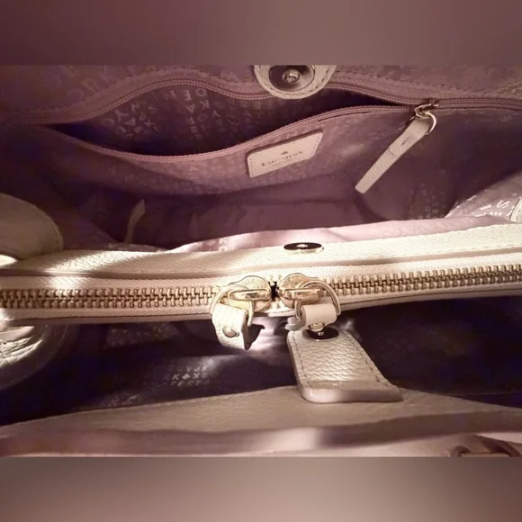 NWT: KATE SPADE Evangelie Leather Satchel - Picture 4 of 11